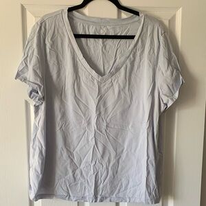 GAP Light blue V-Neck Women's Tee